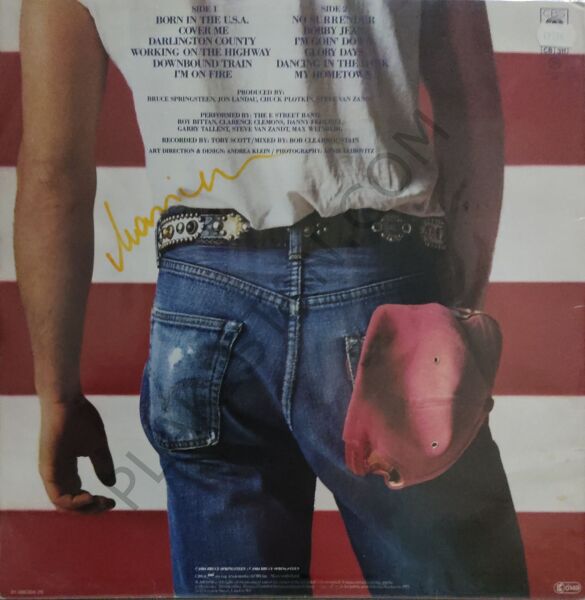 BRUCE SPRINGSTEEN - BORN IN THE USA LP PLAK