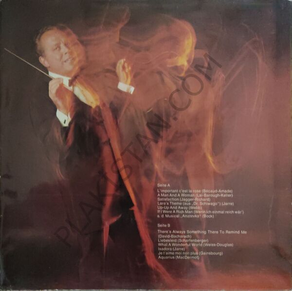 Helmut Zacharias And His Orchestra – Eine Welt Voll Musik Für Sie LP PLAK