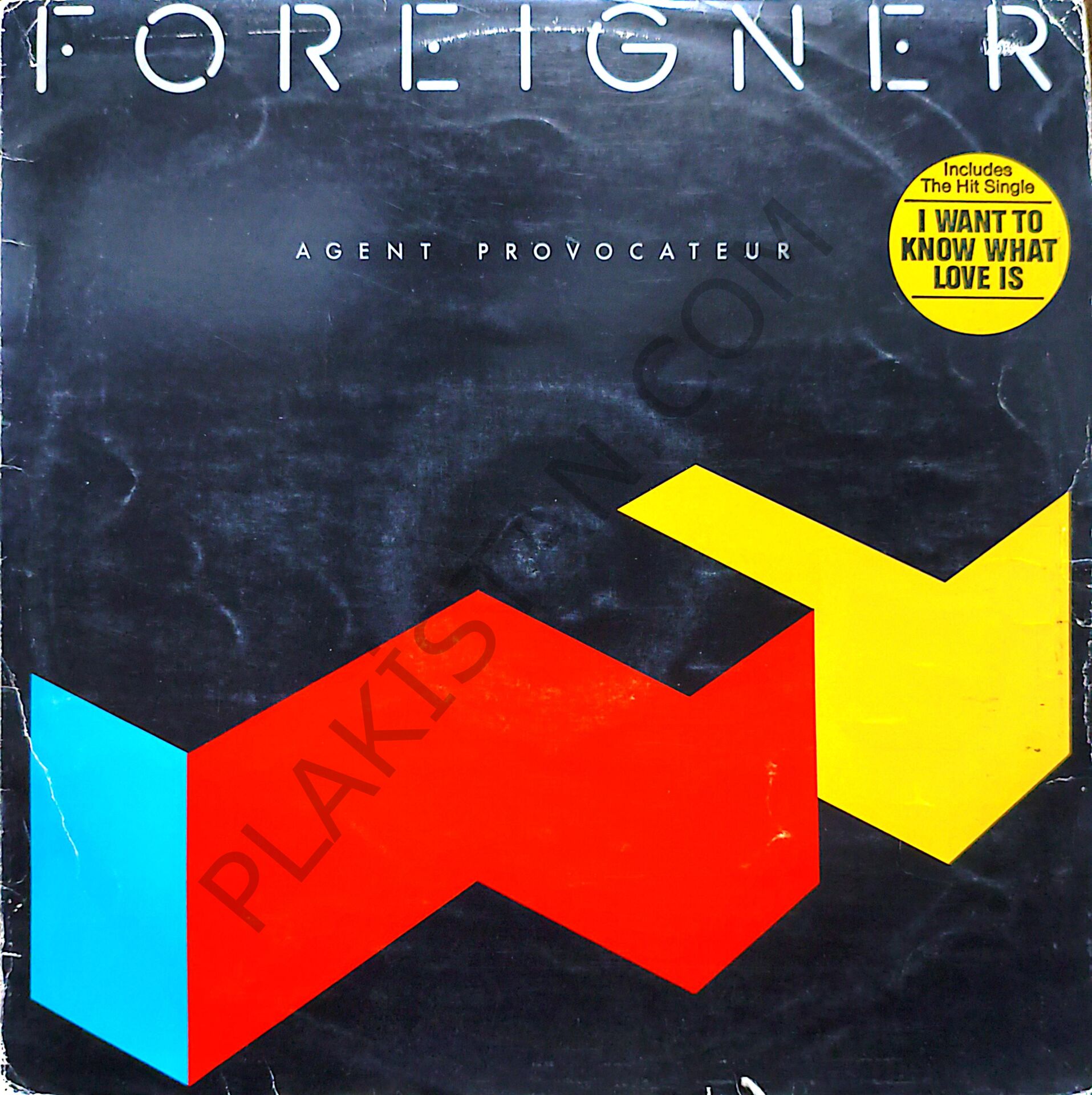 FOREIGNER - AGENT PROVOCATEUR LP PLAK