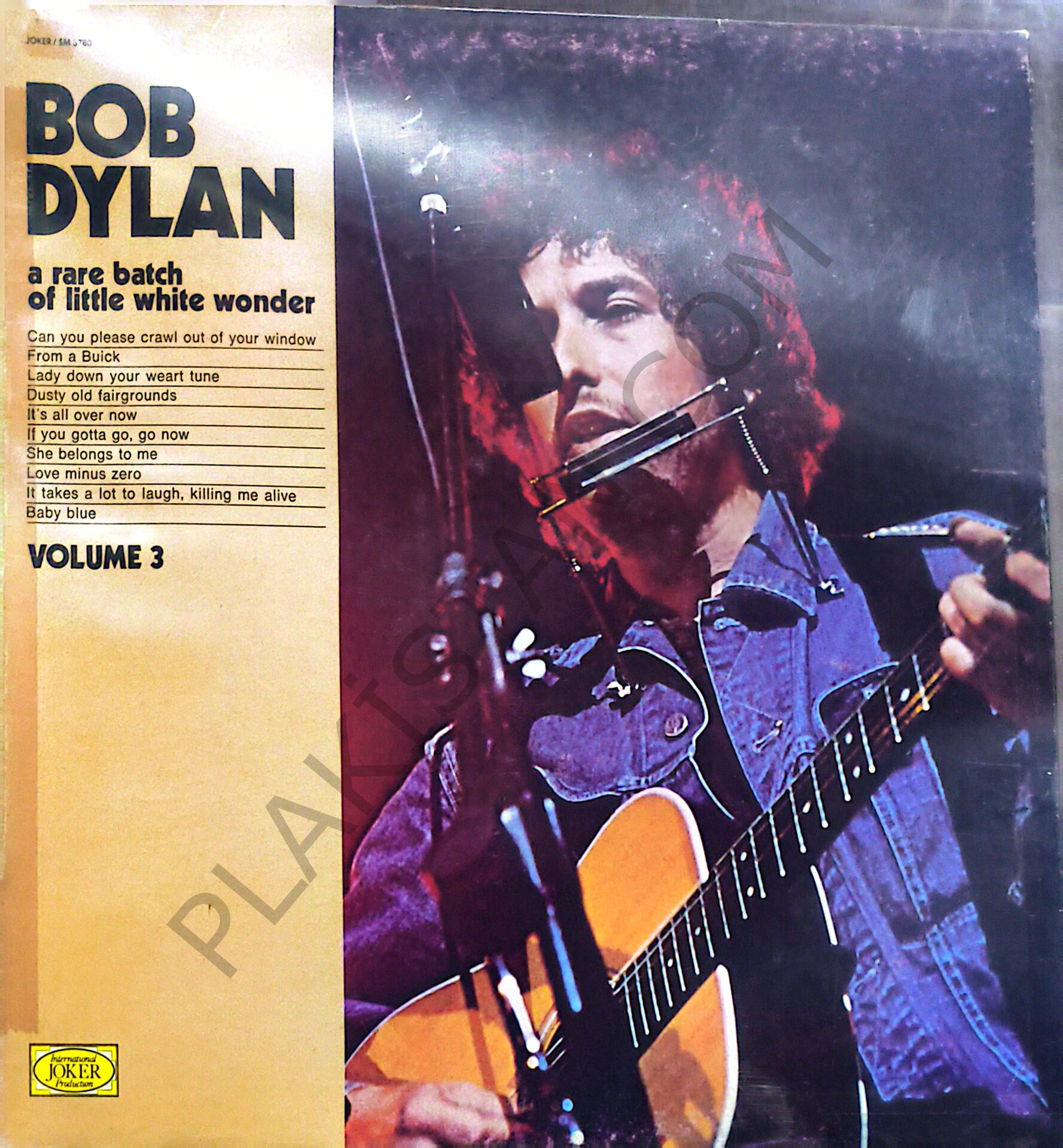 Bob Dylan – A Rare Batch Of Little White Wonder Volume 2 -  LP PLAK