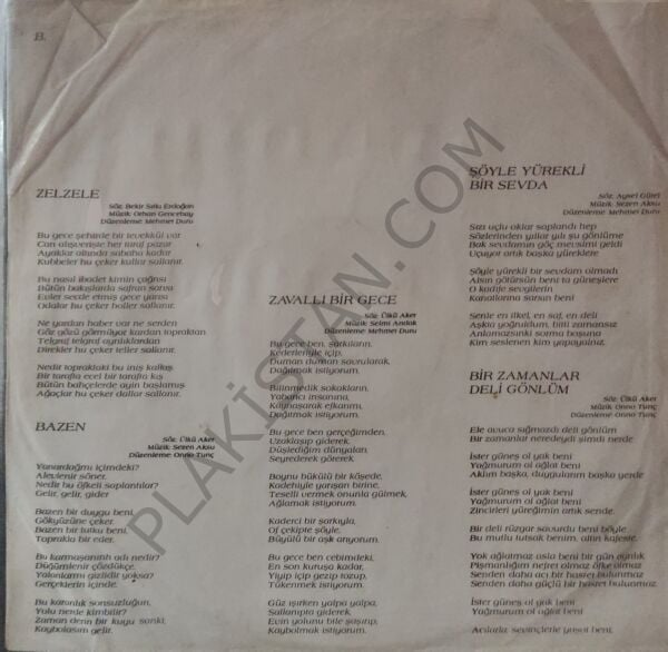 Sezen Aksu Firuze LP