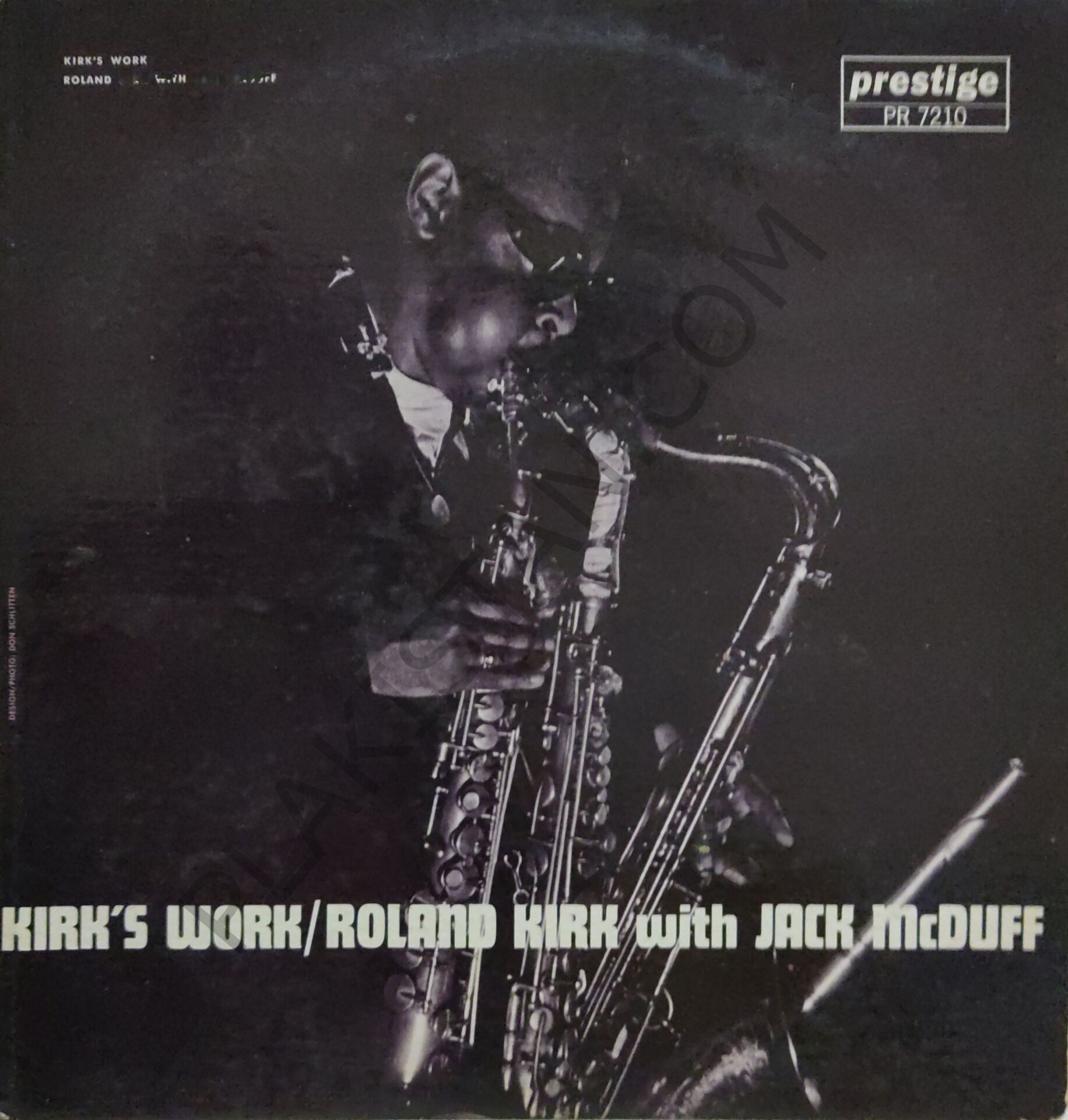 Roland Kirk With Jack McDuff* – Kirk's Work LP PLAK