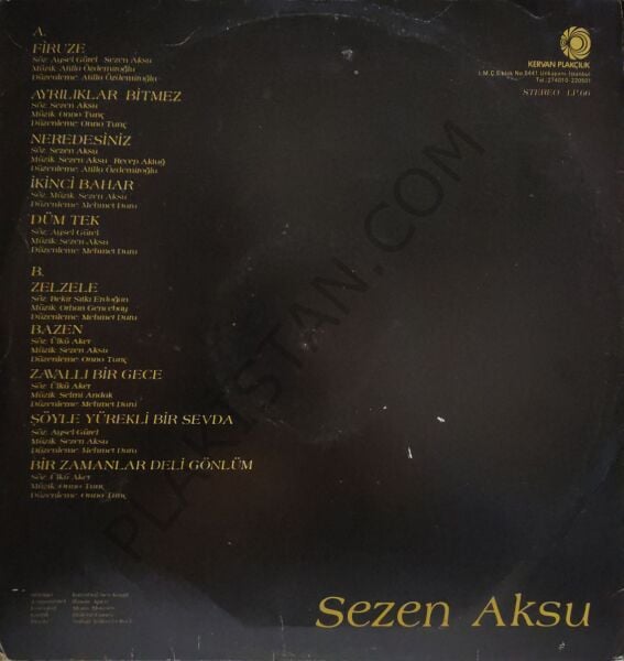 Sezen Aksu Firuze LP