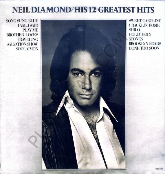 Neil Diamond – His 12 Greatest Hits LP PLAK