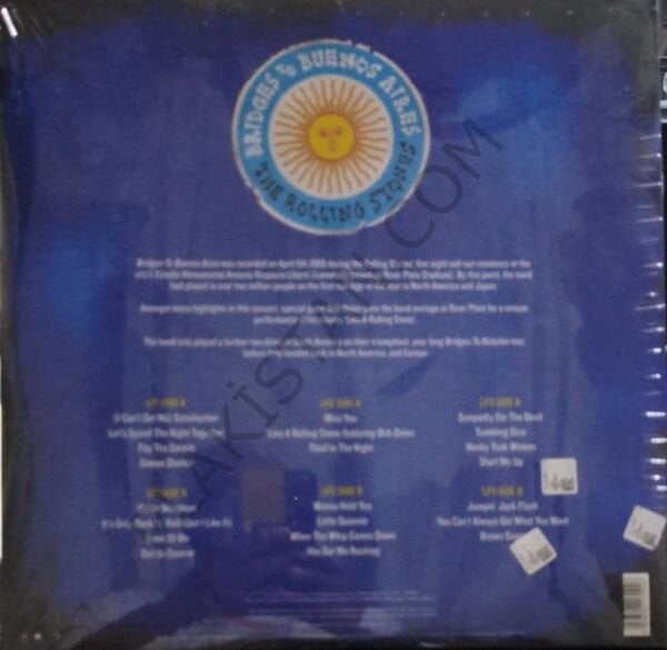 The Rolling Stones – Bridges To Buenos Aires 3 LONGPLAY PLAK