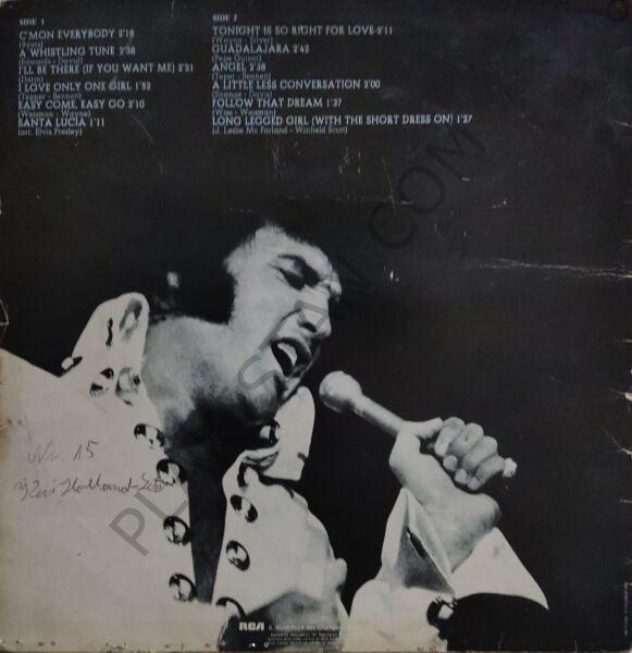 Elvis Presley – C'mon Everybody LP PLAK