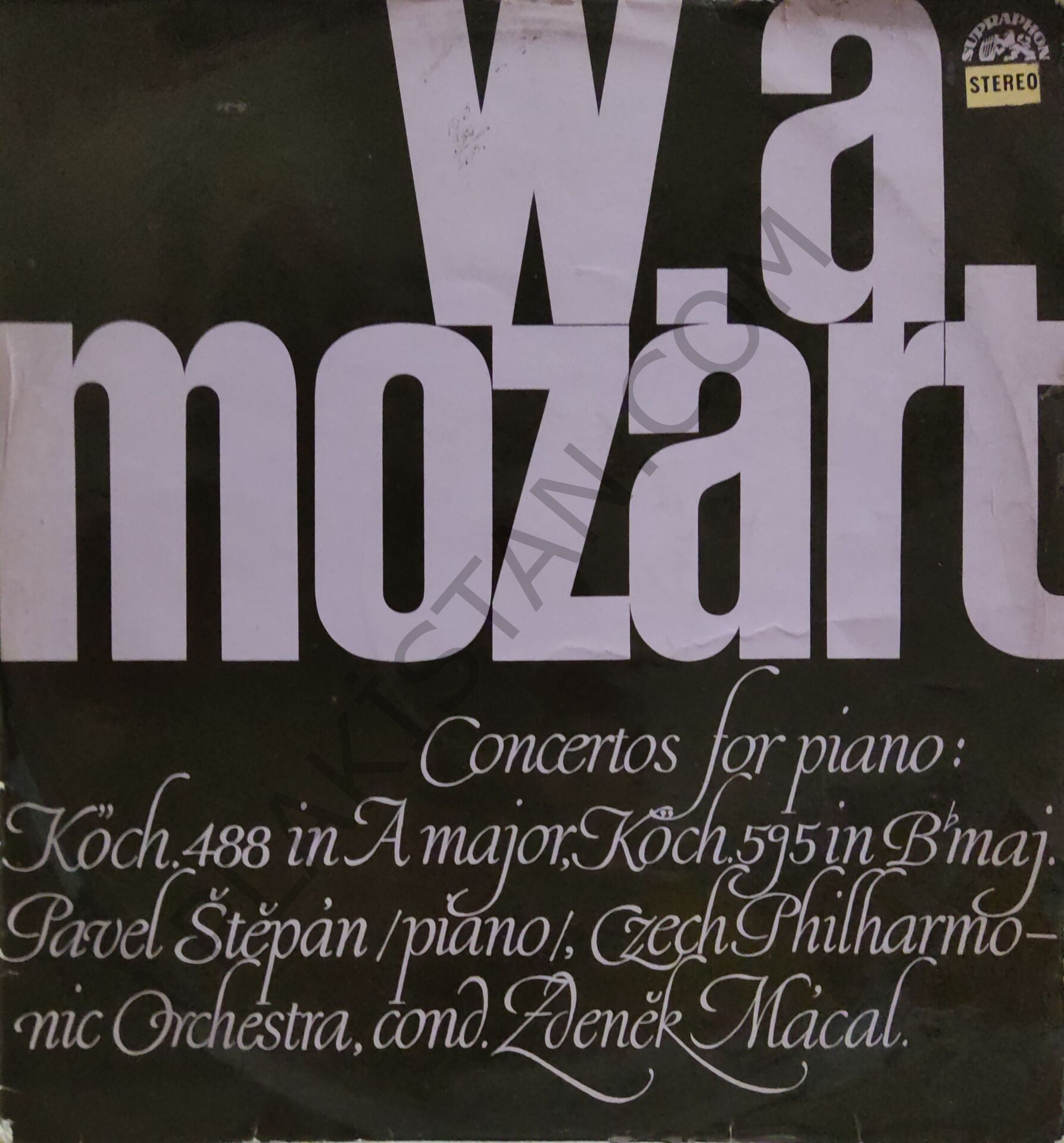 W.a Mozart LP PLAK