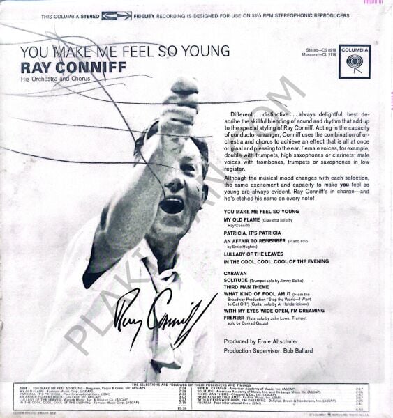 The Best Of Ray Conniff - LP PLAK