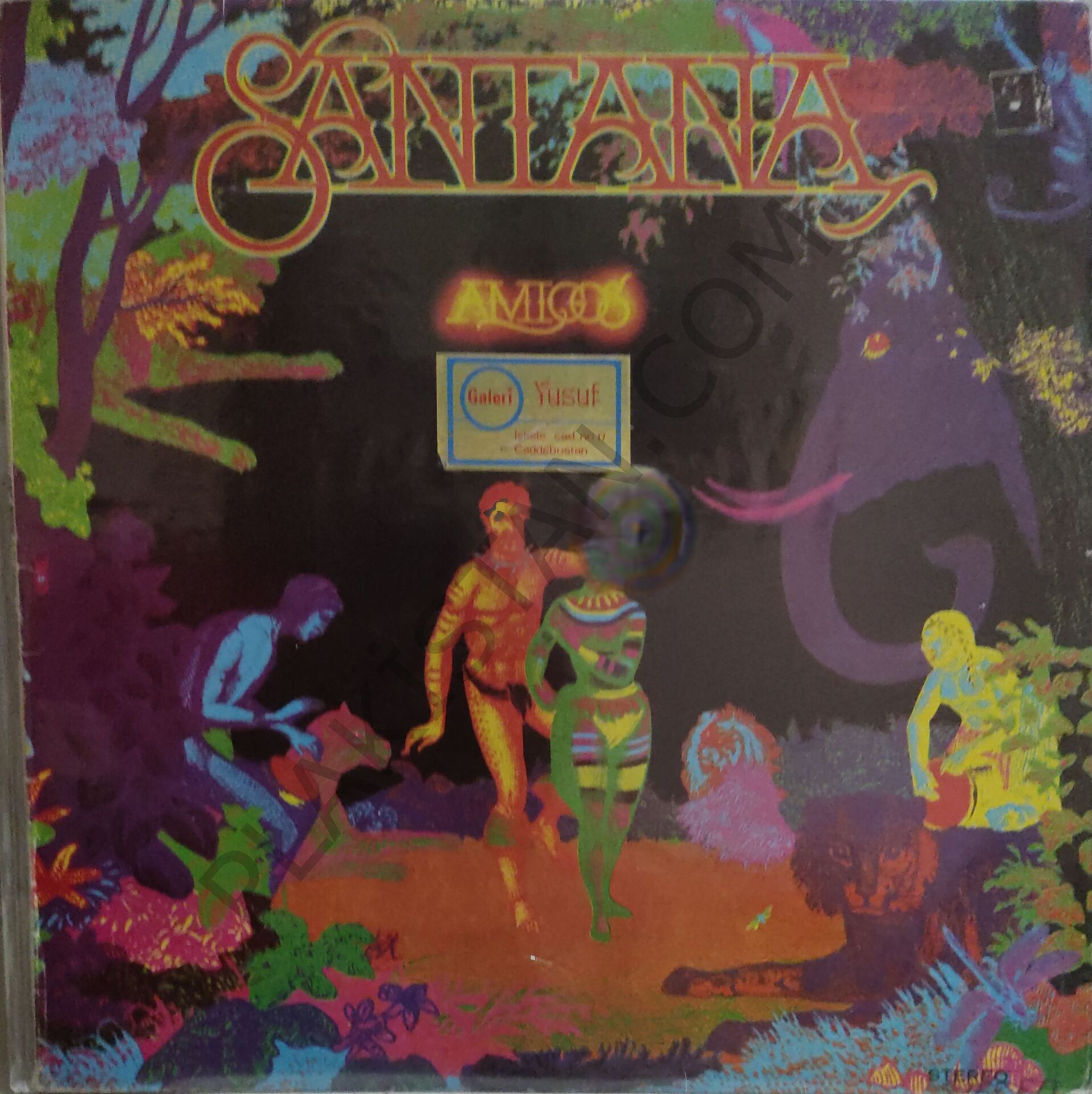 SANTANA - AMIGOS LP PLAK