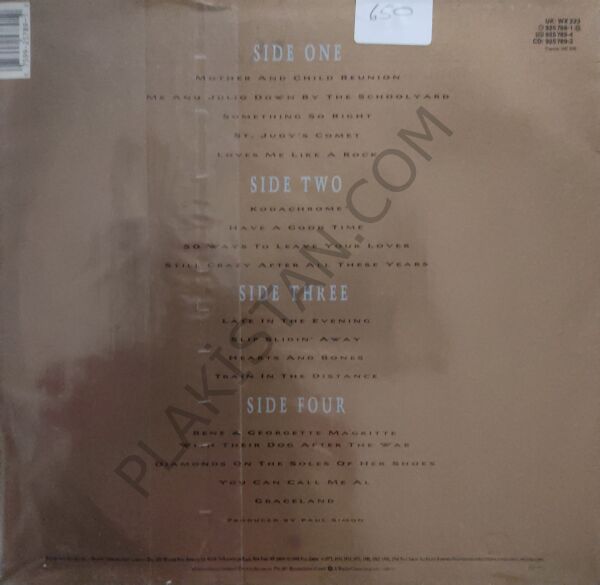 Paul Simon – Negotiations And Love Songs (1971-1986) LP PLAK