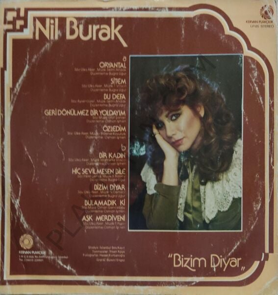 Nil Burak Bizim Diyar LP