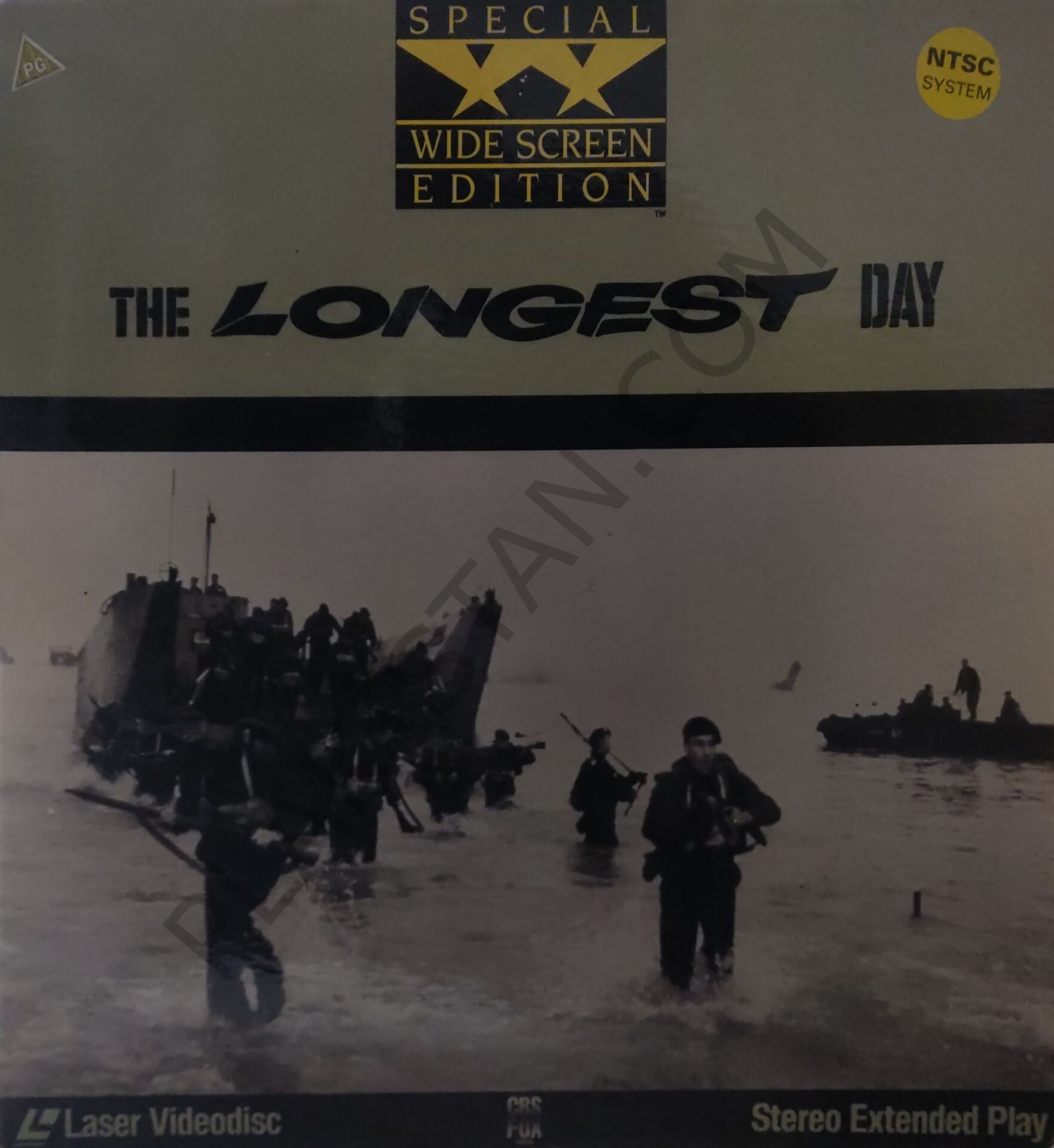 Vintage Laser Disc- '' The Longest Day''- 1989