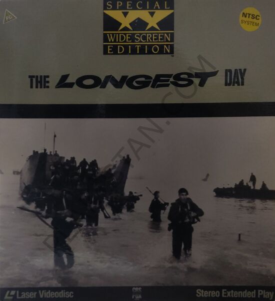 Vintage Laser Disc- '' The Longest Day''- 1989
