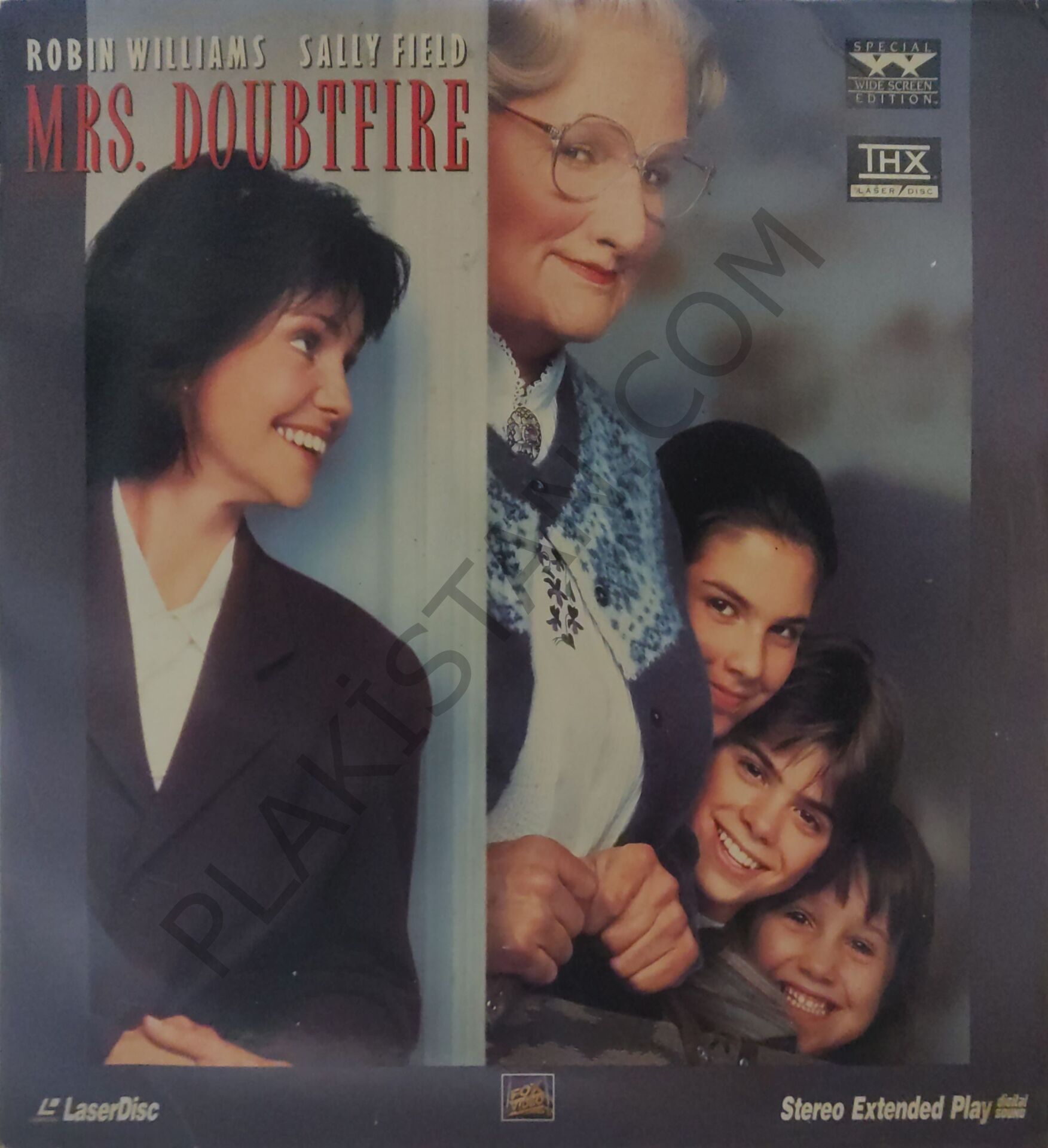 Mrs Doubtfire on 2 Widescreen THX Laserdisc Robin Williams