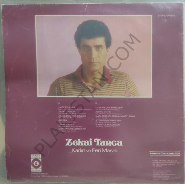 Zekai Tunca Kadın ve Peri Masalı LP