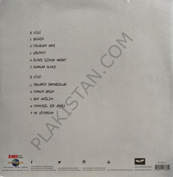 İlhan İrem – Bezginin Gizli Mektupları LP PLAK