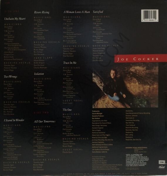 Joe Cocker Unchaın Mu Hard LP PLAK