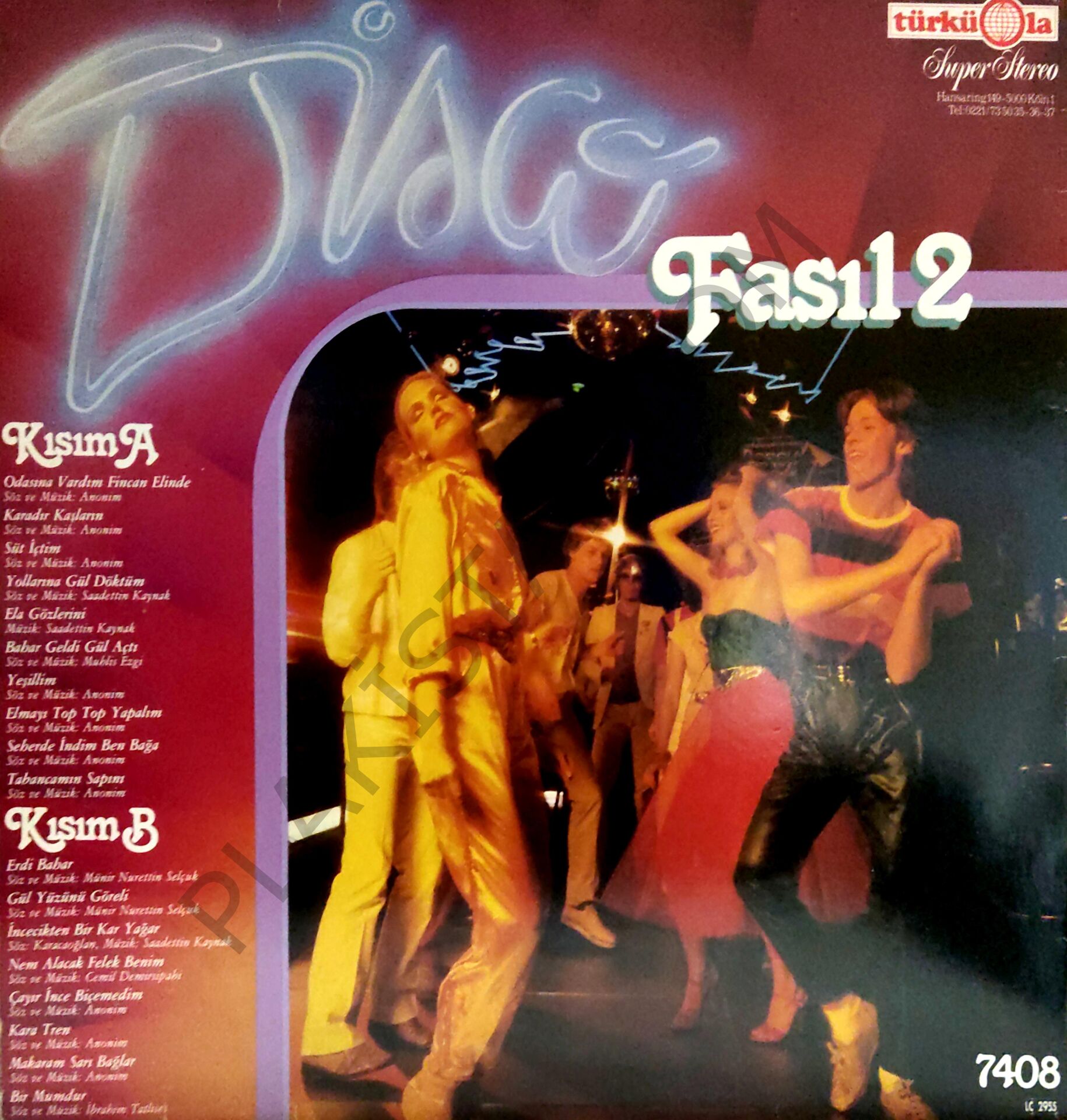 Disco Fasıl 2 (Alman Baskı) LP