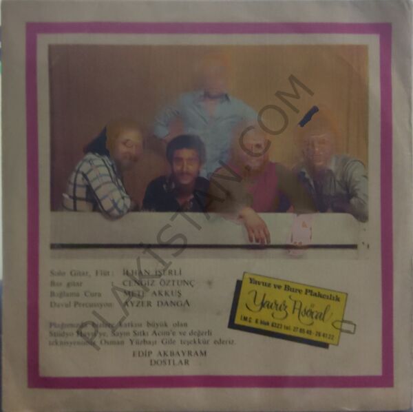 Edip Akbayram - Aldırma Gönül Aldırma 45 LİK PLAK