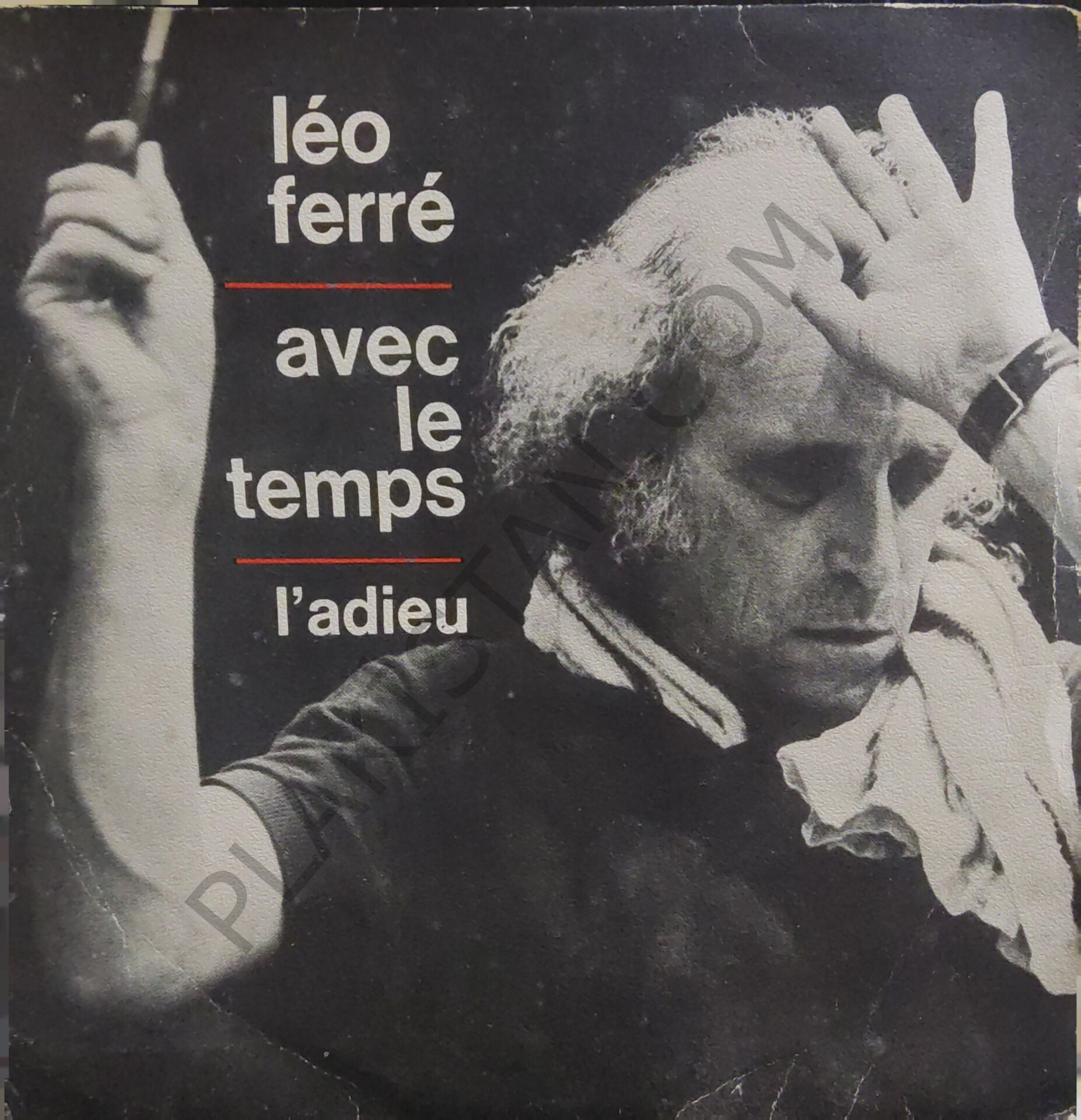 Léo Ferré – Avec Le Temps 45 lik PLAK