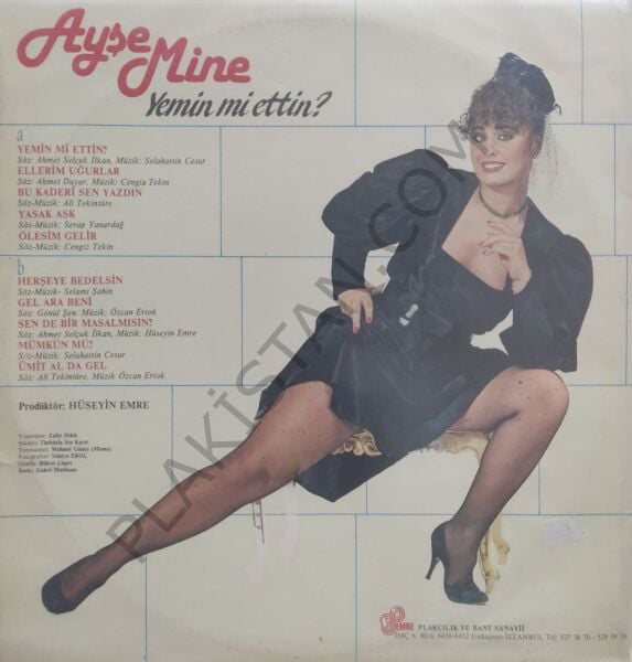Ayşe Mine Yemin Mi Ettim? LP