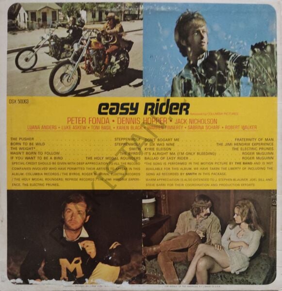 Easy Rider (Music From The Soundtrack) LP PLAK