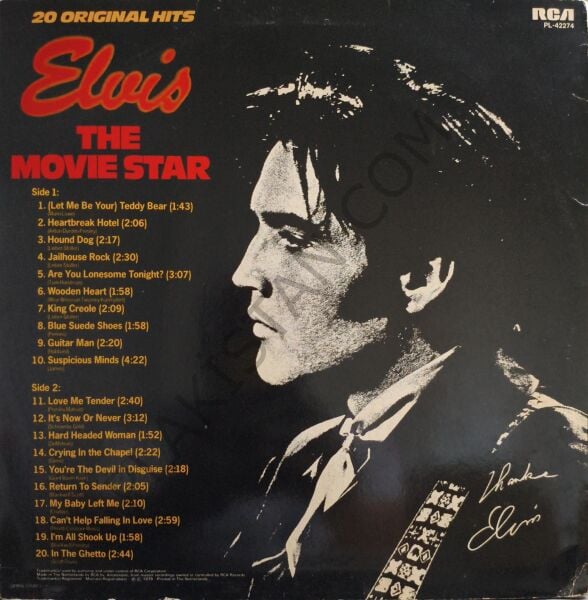 Elvis Presley – 20 Fantastic Hits LP PLAK