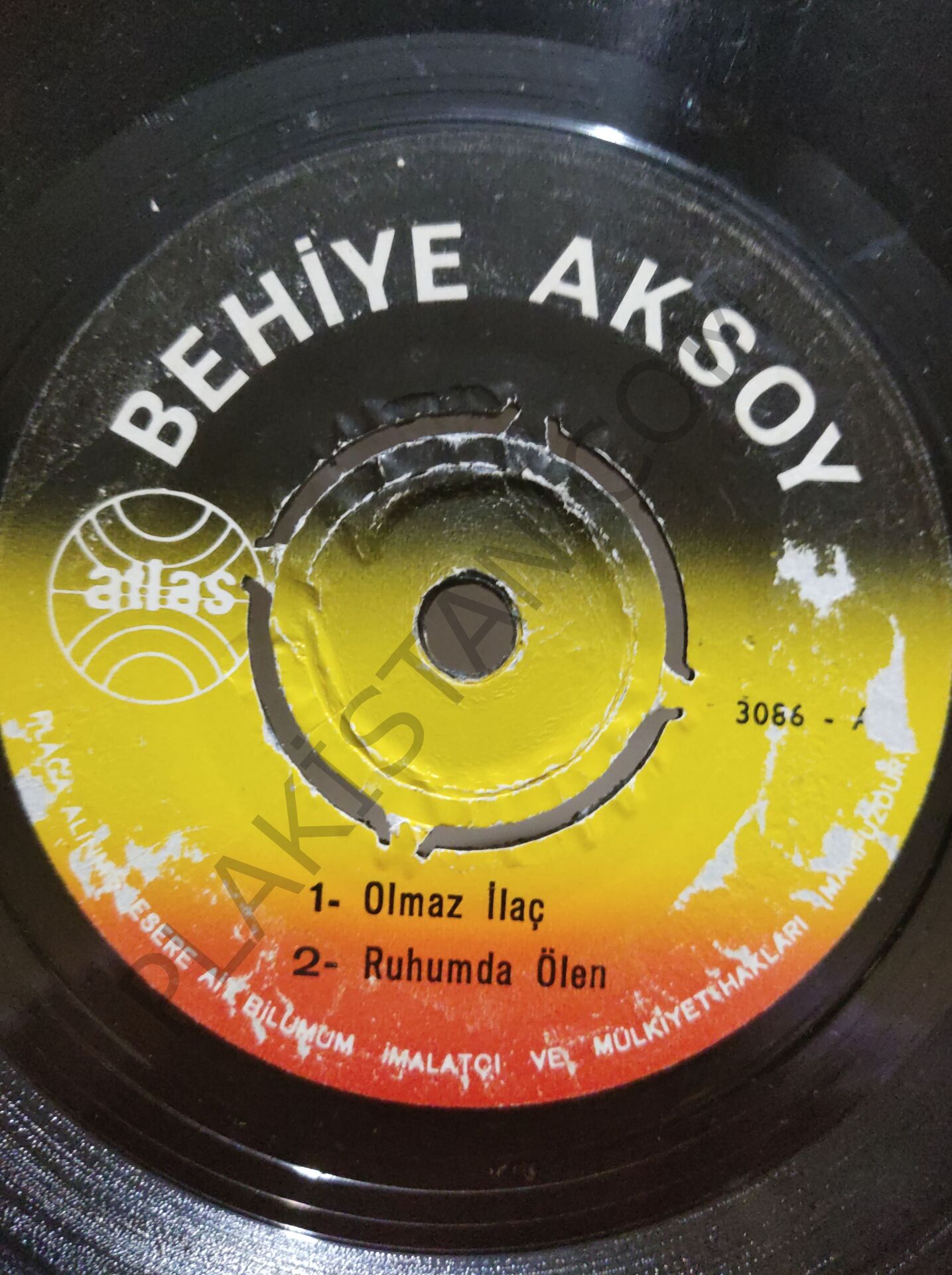 Behiye Aksoy Mini Lp 45lik