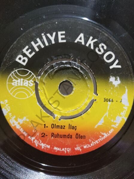 Behiye Aksoy Mini Lp 45lik