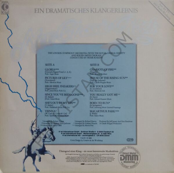 Ein Dramatisches Klangerlebnis New Classic Rock LP PLAK