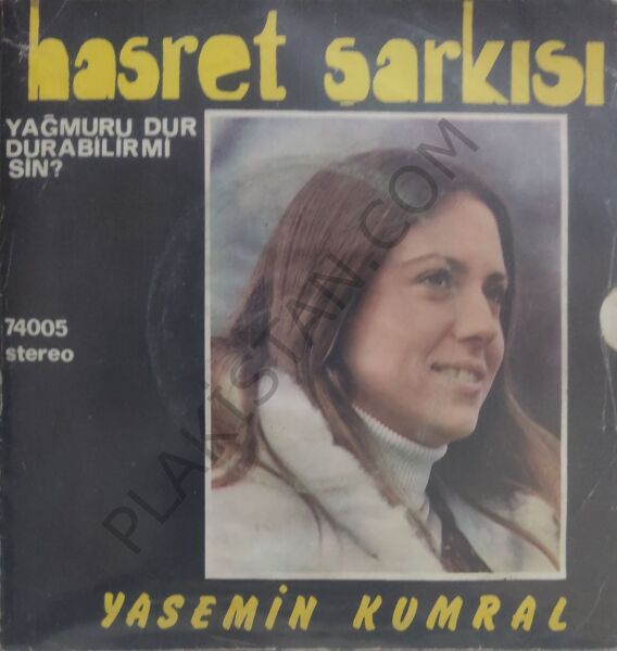 Yasemin Kumral Hasret Şarkısı 45 Lik