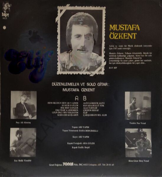 Mustafa Özkent Elif LP