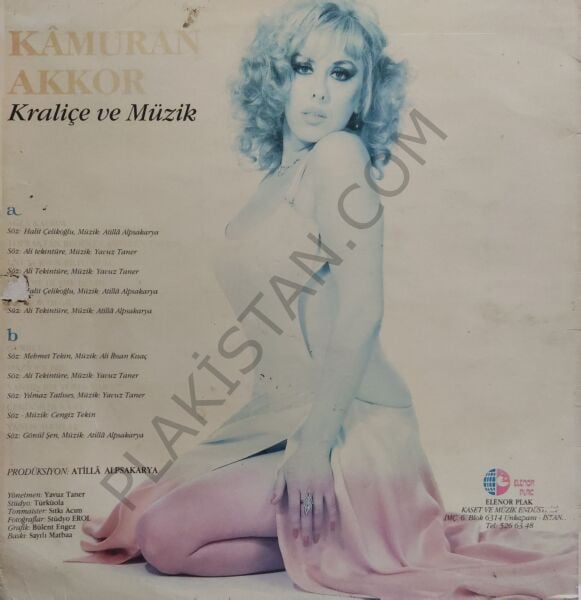 Kamuran Akkor Kraliçe ve Müzik LP