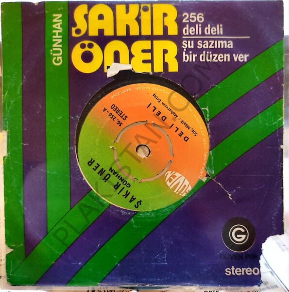 Şakir Öner Günhan -  Deli Deli 45 lik PLAK