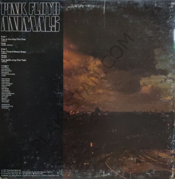 Pink Floyd ‎– Animals LP PLAK