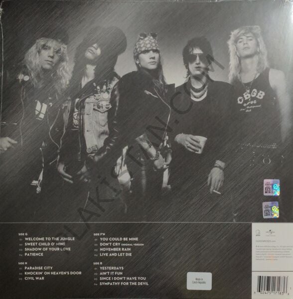 Guns N' Roses – Greatest Hits 2 LP PLAK