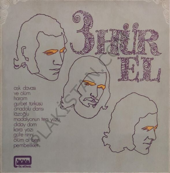 3 HÜR EL 1999 NEXSUS BASKI LP PLAK