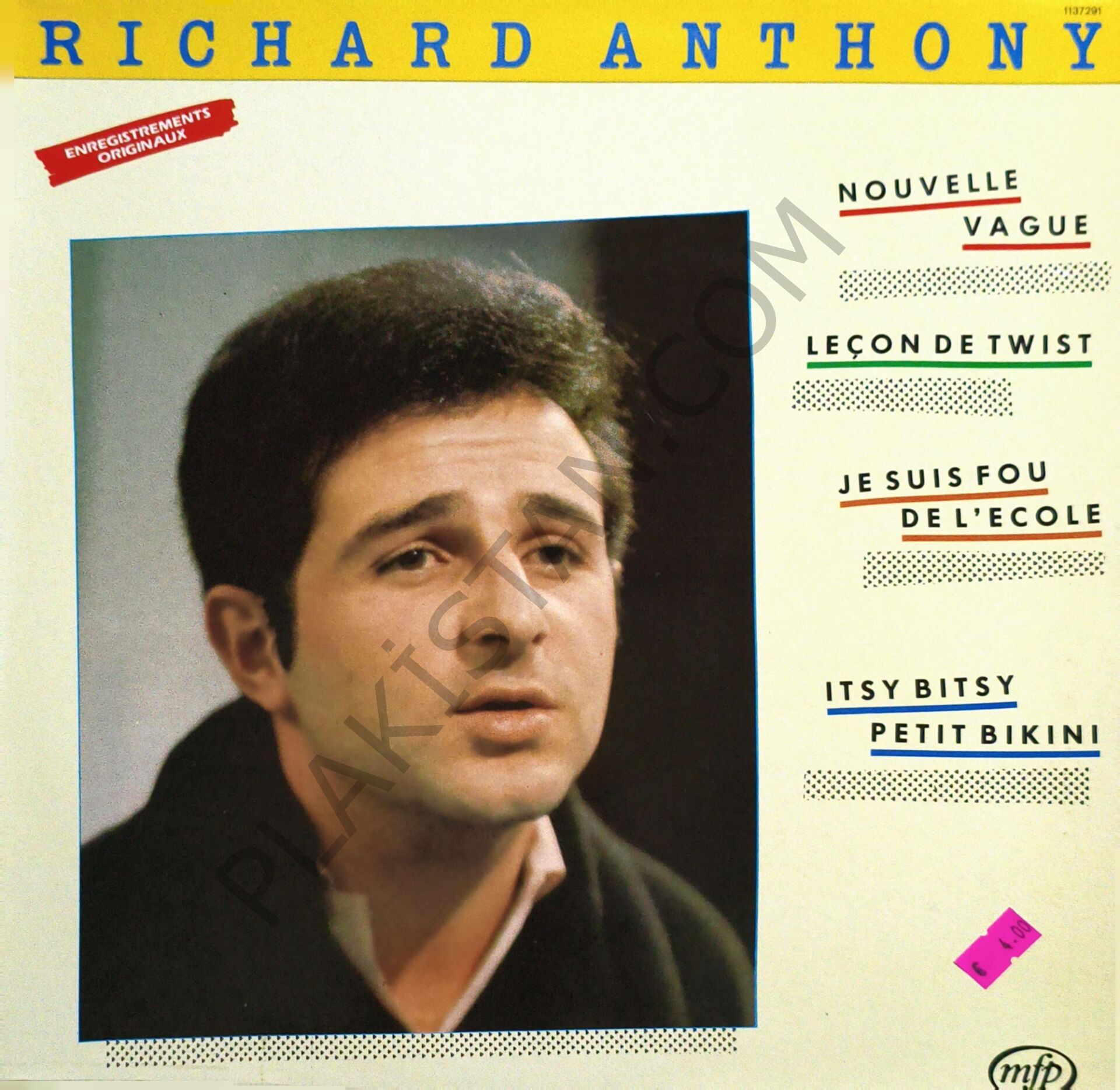 Richard Anthony (2) – Nouvelle LP PLAK