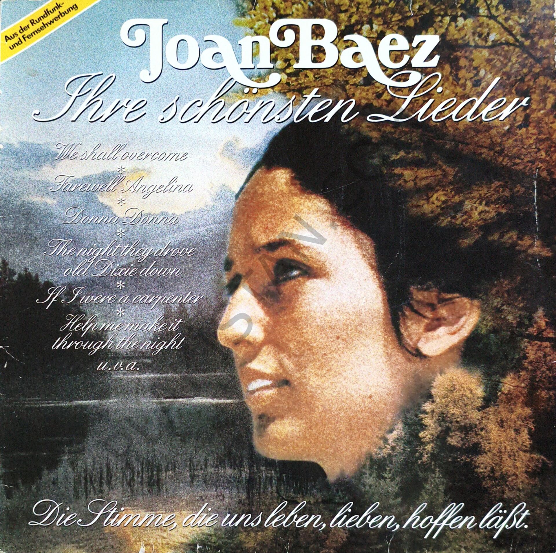 Joan Baez – Ihre Schönsten Lieder LP PLAK