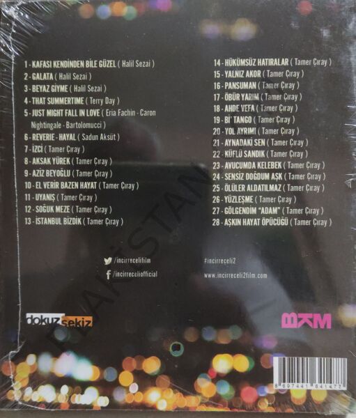 İncir Receli 2 Soundtrack CD