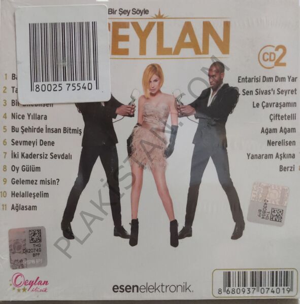 Ceylan Bana Bir Şey Söyle CD
