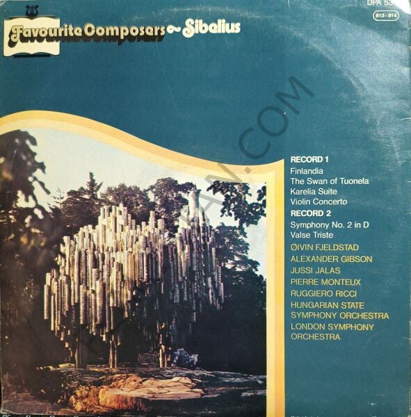Sibelius  – Favourite Composers 2 LP PLAK