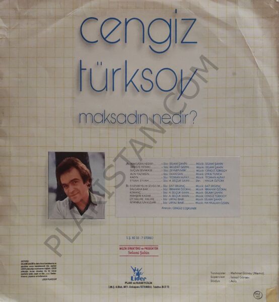 Cengiz Türksoy Maksadın Nedir LP