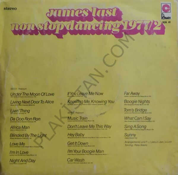 James Last – Non Stop Dancing 1977/2 LP PLAK