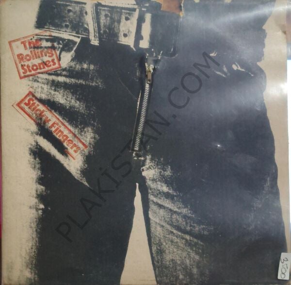 The Rolling Stones –  ( Fermuar üzerinde )  Sticky Fingers - LP PLAK