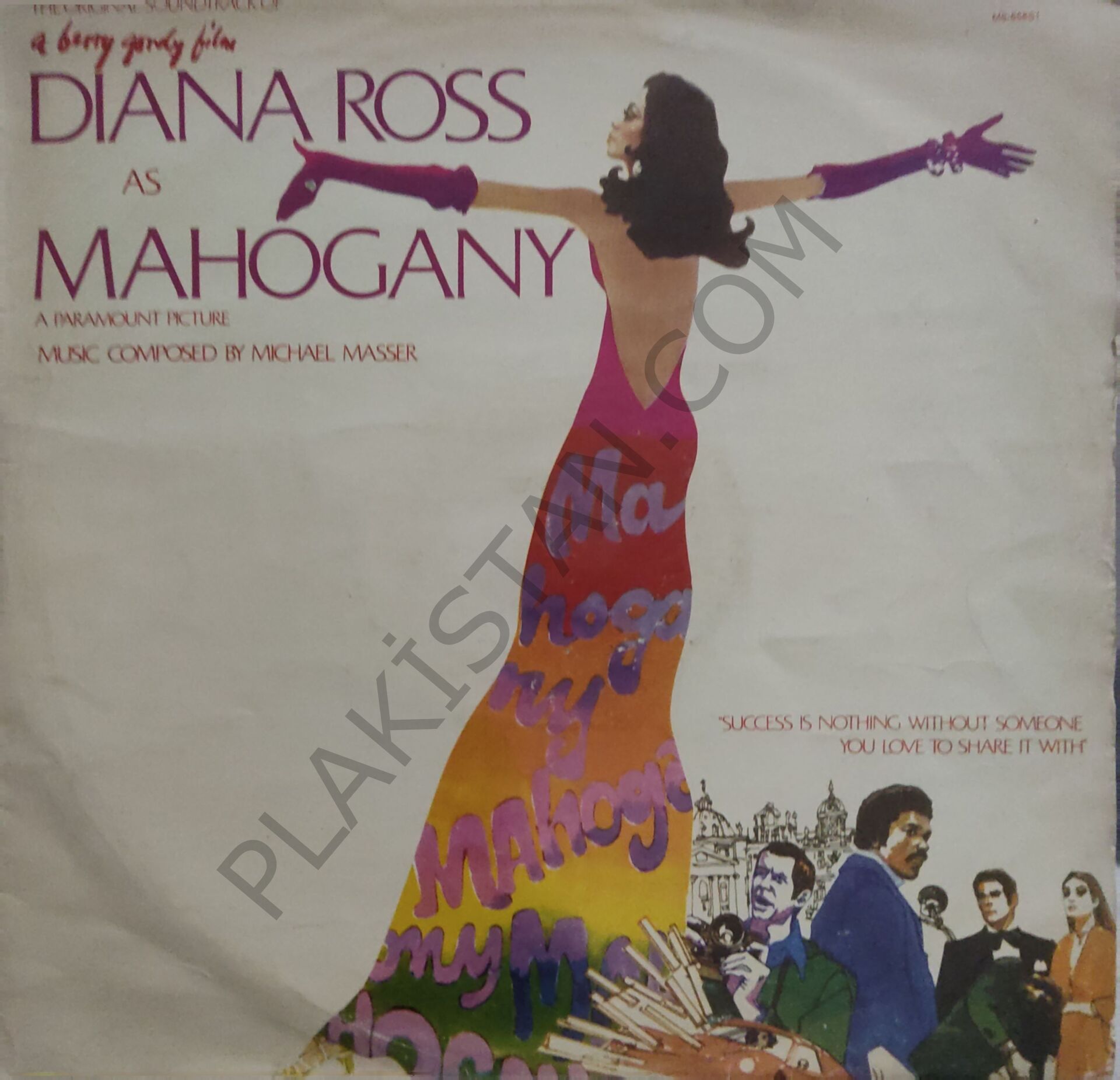 Diana Ross As Mahogany Soundtrack LP PLAK