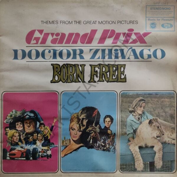 Grand Prix Doctor Zhivago Born Free LP PLAK