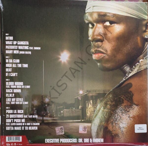50 Cent - Get Rich Or Die Tryin 2 LP PLAK