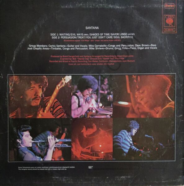 Santana LP PLAK