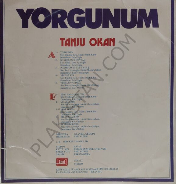 Tanju Okan Yorgunum LP